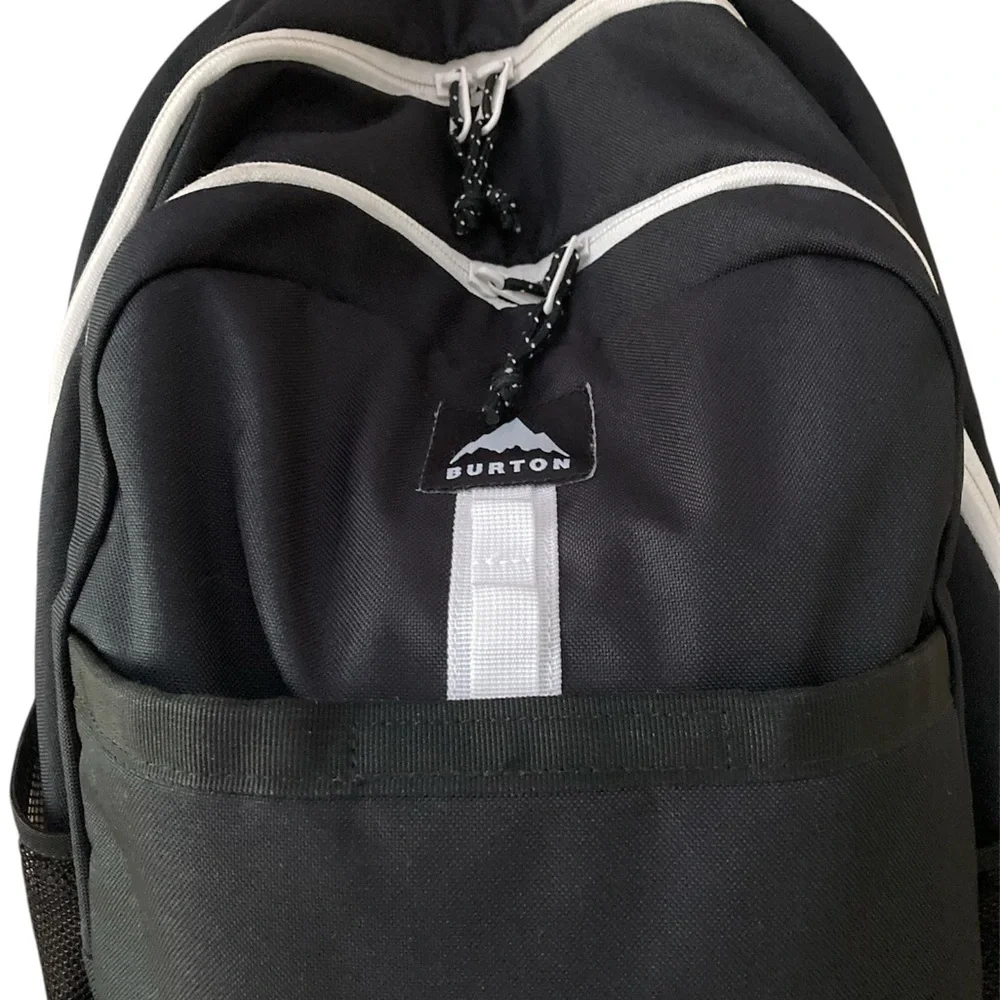 Black & White Burton Lunch-N-Pack 35L Backpack (lunch box not included) EUC